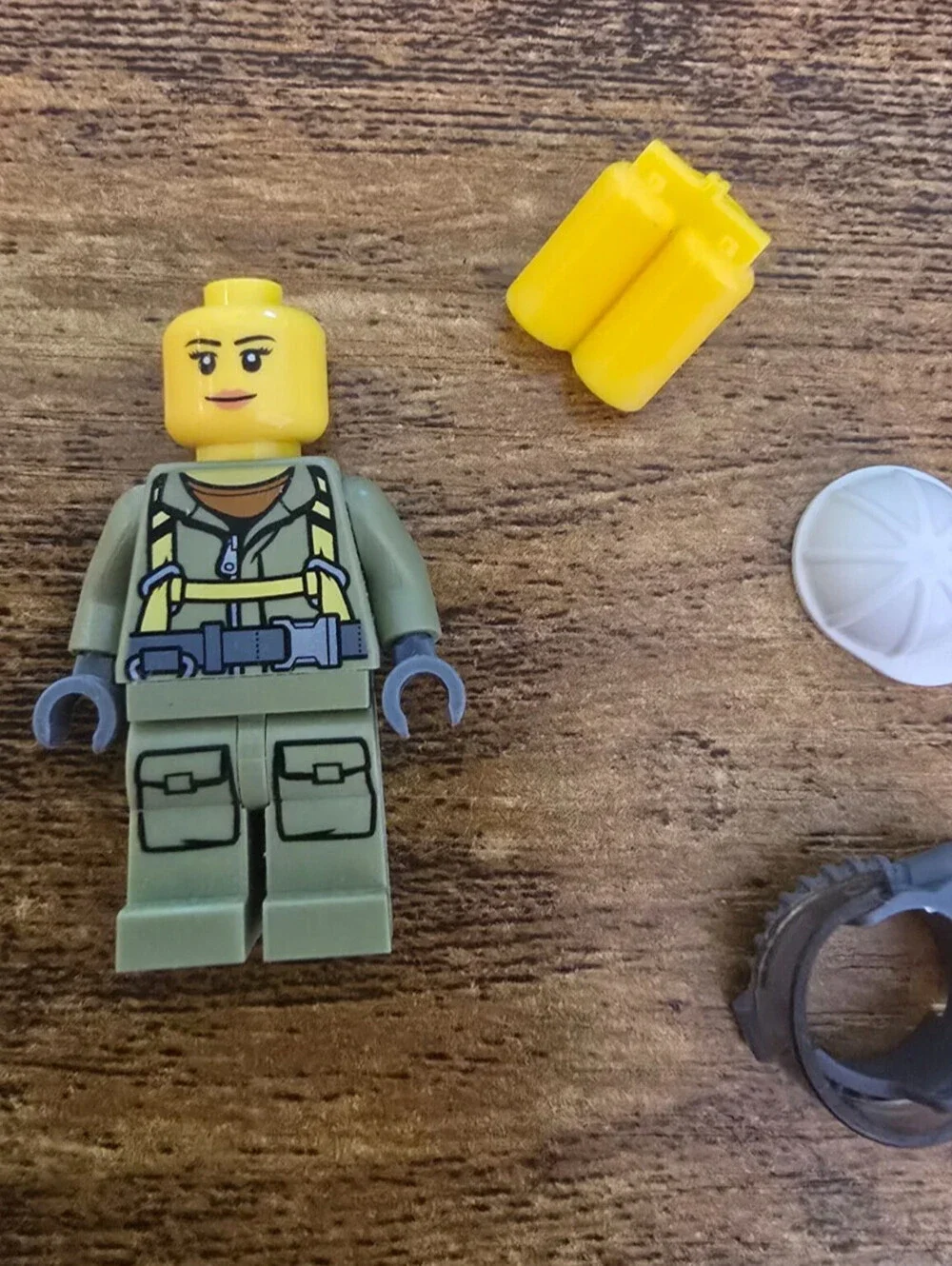 LEGO City Volcano Explorer minifigure from 2016
